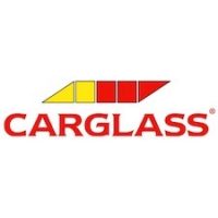Carglass imagologo in yellow and red color over white background