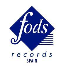 Fods Records logo in blue with white background