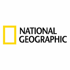 National Geographic with the yellow imagologo with black letters and white background