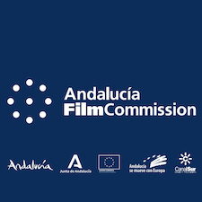 Andalucía Film Commission imagologo AFC blue color