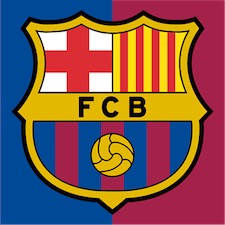 Futbol Club Barcelona shield full color