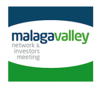 Malaga Valley logo in green and blue